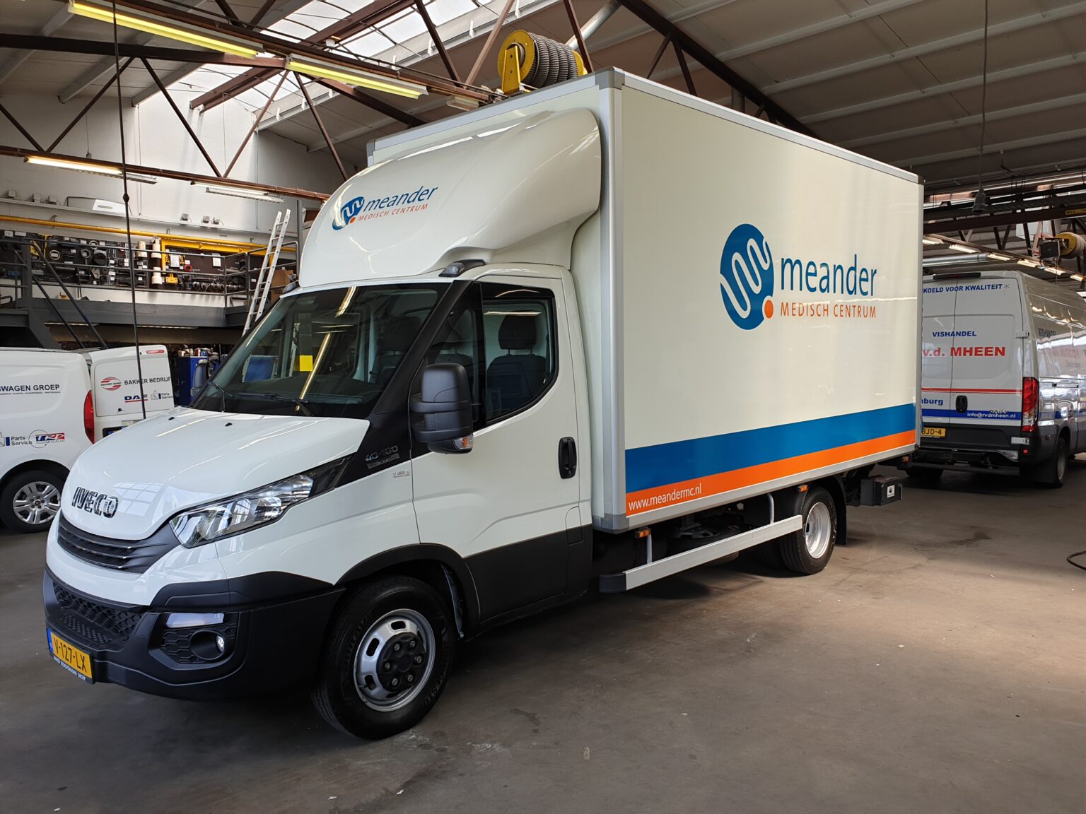 Belettering bus Meander Medisch Centrum amersfoort